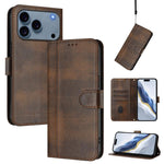 Ốp lưng điện thoại da cổ điển nối dây có khóa, dành cho iPhone 17e / 16e, dành cho iPhone 17 Pro Max, dành cho iPhone 17 Pro, dành cho iPhone 17, dành cho iPhone Air, dành cho iPhone 16 Pro Max