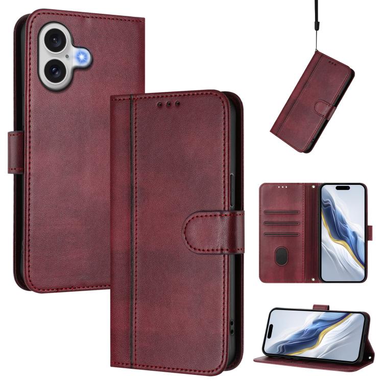 Ốp lưng điện thoại da cổ điển nối dây có khóa, dành cho iPhone 17e / 16e, dành cho iPhone 17 Pro Max, dành cho iPhone 17 Pro, dành cho iPhone 17, dành cho iPhone Air, dành cho iPhone 16 Pro Max