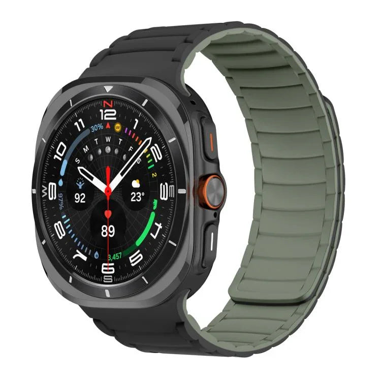 Dây đồng hồ thể thao silicone khóa nam châm, Dành cho Samsung Galaxy Watch Ultra 47mm / Ultra 2025