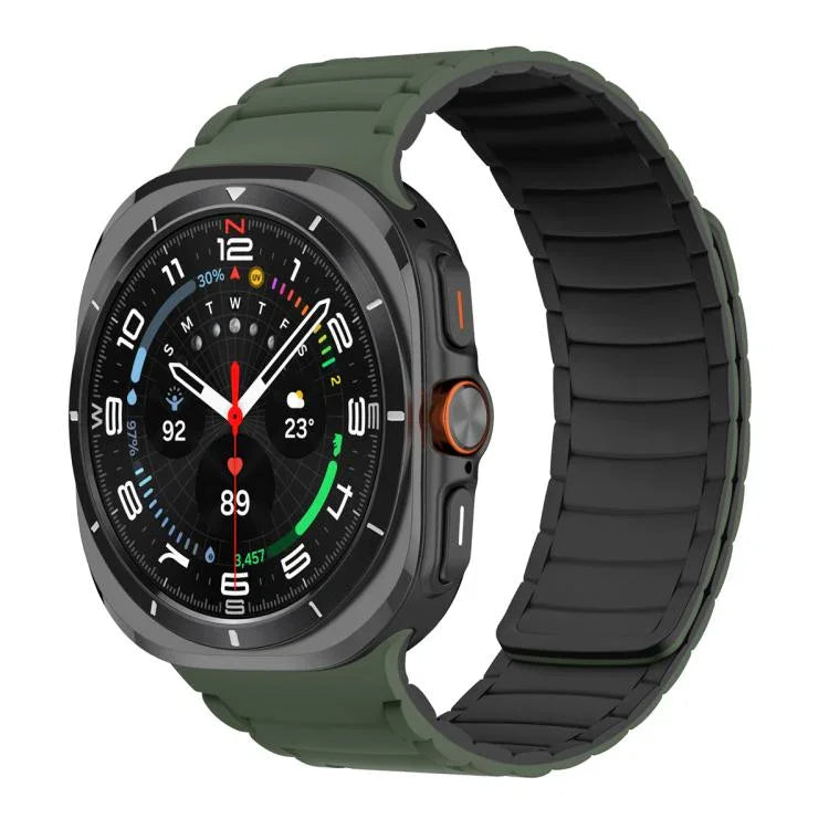Dây đồng hồ thể thao silicone khóa nam châm, Dành cho Samsung Galaxy Watch Ultra 47mm / Ultra 2025