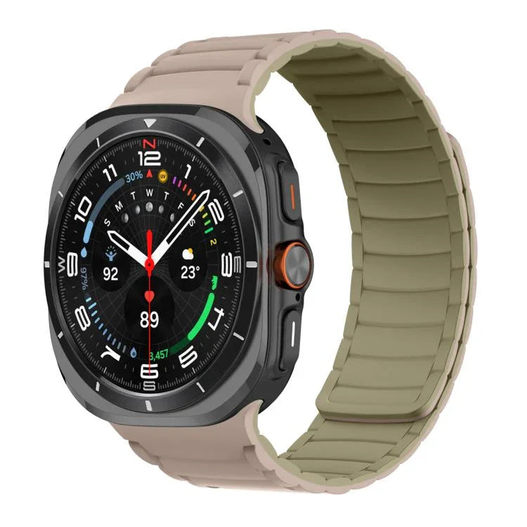 Dây đồng hồ thể thao silicone khóa nam châm, Dành cho Samsung Galaxy Watch Ultra 47mm / Ultra 2025