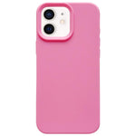 Ốp lưng điện thoại silicone lỏng giả dopamine đơn giản, dành cho iPhone 11