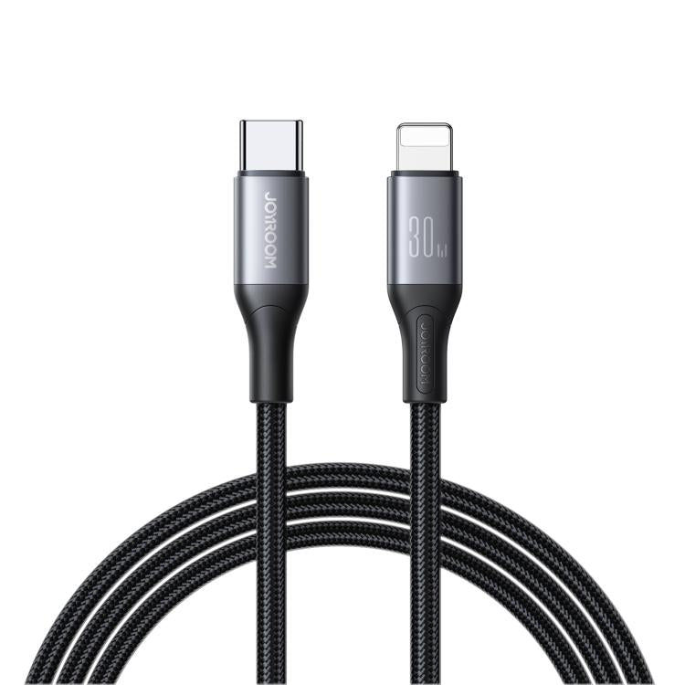 JOYROOM S-A28 cáp dữ liệu sạc nhanh 60W 480Mbps dòng Flash, chiều dài: 2m, cáp Type-C sang Type-C, cáp Type-C sang 8 Pin, cáp USB sang Type-C, cáp USB sang 8 Pin