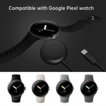 Cáp sạc từ tính đồng hồ thông minh xDfind cho Google Pixel Watch, chiều dài: 1m, cổng USB