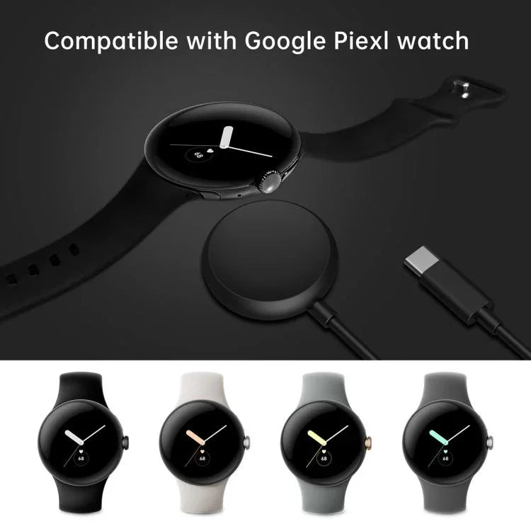 Cáp sạc từ tính đồng hồ thông minh xDfind cho Google Pixel Watch, chiều dài: 1m, cổng USB