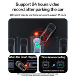 Yesido KM22 1K HD Dual Dash Camera Car Driving Recorder with 1.47 inch Screen, KM22