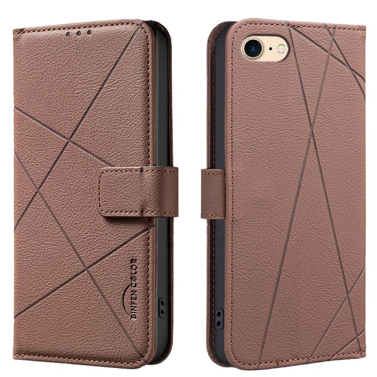 Ốp điện thoại da RFID họa tiết hình học, dành cho iPhone 6 / 7 / 8 / SE, iPhone 13 Pro Max, iPhone 13 Pro, iPhone 12 / 12 Pro, iPhone 12 Pro Max, iPhone 11 Pro Max, iPhone 11, iPhone 11 Pro