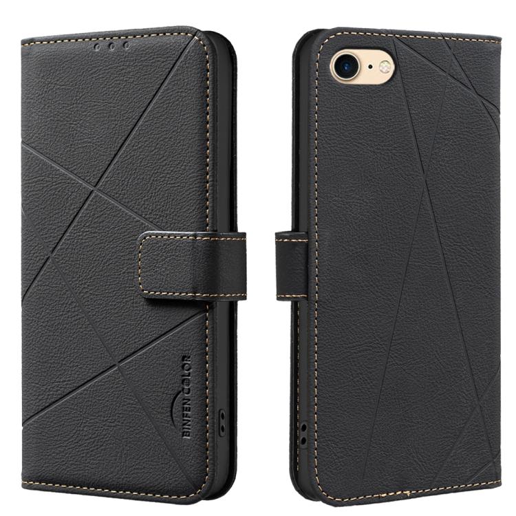 Ốp điện thoại da RFID họa tiết hình học, dành cho iPhone 6 / 7 / 8 / SE, iPhone 13 Pro Max, iPhone 13 Pro, iPhone 12 / 12 Pro, iPhone 12 Pro Max, iPhone 11 Pro Max, iPhone 11, iPhone 11 Pro