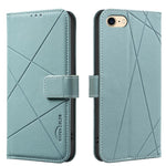 Ốp điện thoại da RFID họa tiết hình học, dành cho iPhone 6 / 7 / 8 / SE, iPhone 13 Pro Max, iPhone 13 Pro, iPhone 12 / 12 Pro, iPhone 12 Pro Max, iPhone 11 Pro Max, iPhone 11, iPhone 11 Pro