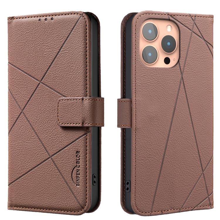 Ốp điện thoại da RFID họa tiết hình học, dành cho iPhone 6 / 7 / 8 / SE, iPhone 13 Pro Max, iPhone 13 Pro, iPhone 12 / 12 Pro, iPhone 12 Pro Max, iPhone 11 Pro Max, iPhone 11, iPhone 11 Pro