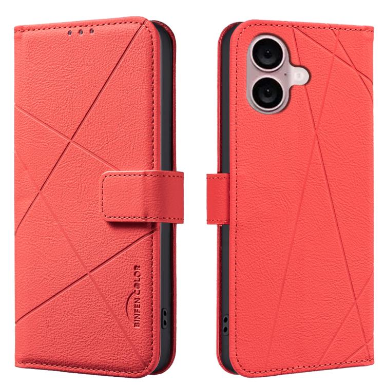 Ốp lưng điện thoại da họa tiết hình học RFID, dành cho iPhone 16e / 17e, dành cho iPhone 17 Pro Max, dành cho iPhone 17 Pro, dành cho iPhone 17, dành cho iPhone Air, dành cho iPhone 16 Pro Max, dành cho iPhone 16 Pro, dành cho iPhone 16 Plus