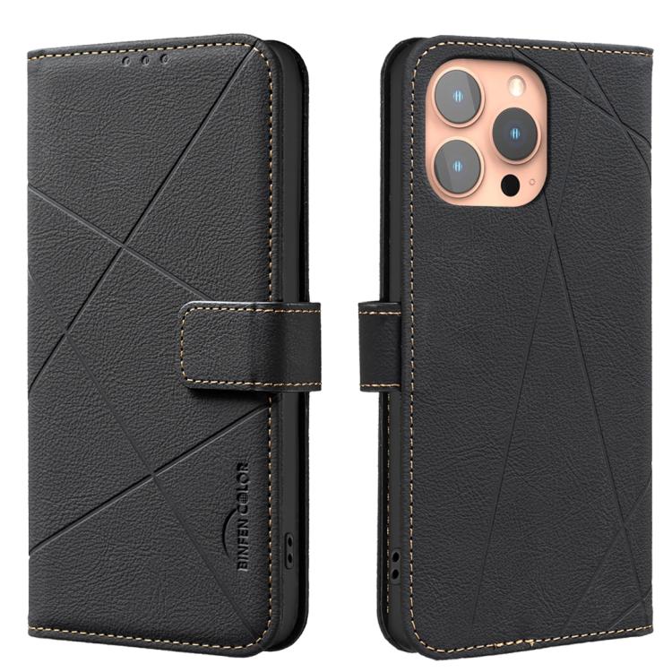 Ốp lưng điện thoại da họa tiết hình học RFID, dành cho iPhone 16e / 17e, dành cho iPhone 17 Pro Max, dành cho iPhone 17 Pro, dành cho iPhone 17, dành cho iPhone Air, dành cho iPhone 16 Pro Max, dành cho iPhone 16 Pro, dành cho iPhone 16 Plus
