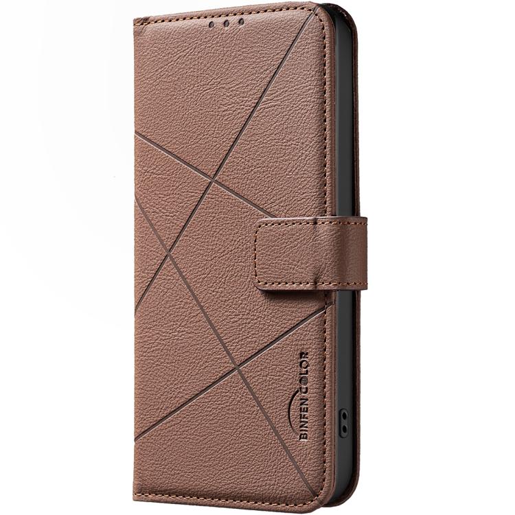 Ốp lưng điện thoại da họa tiết hình học RFID, dành cho iPhone 16e / 17e, dành cho iPhone 17 Pro Max, dành cho iPhone 17 Pro, dành cho iPhone 17, dành cho iPhone Air, dành cho iPhone 16 Pro Max, dành cho iPhone 16 Pro, dành cho iPhone 16 Plus