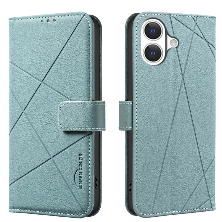 Ốp lưng điện thoại da họa tiết hình học RFID, dành cho iPhone 16e / 17e, dành cho iPhone 17 Pro Max, dành cho iPhone 17 Pro, dành cho iPhone 17, dành cho iPhone Air, dành cho iPhone 16 Pro Max, dành cho iPhone 16 Pro, dành cho iPhone 16 Plus
