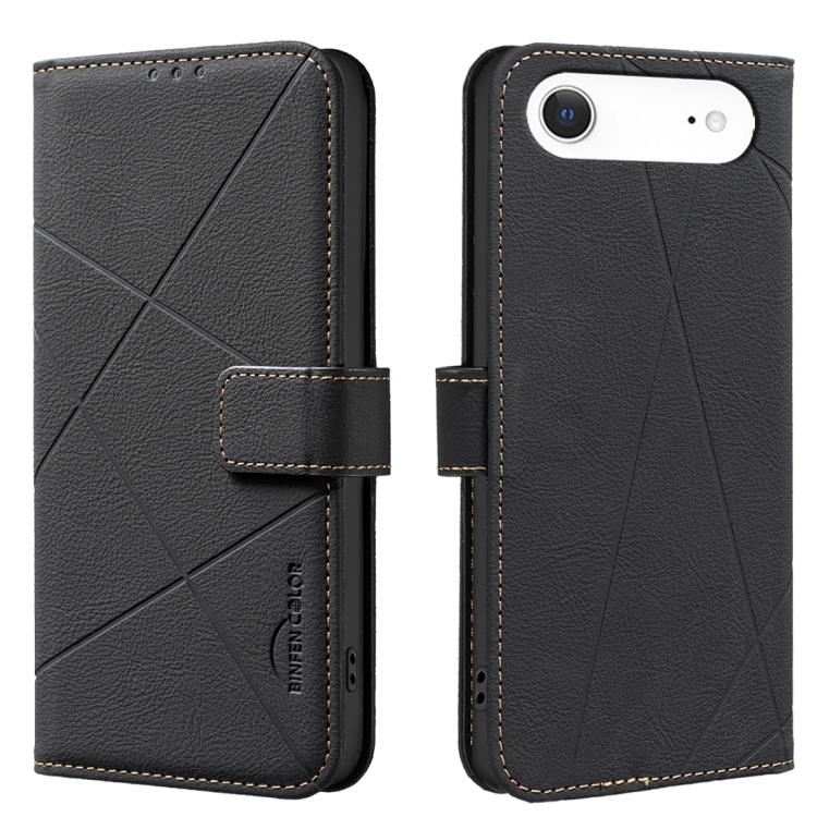 Ốp lưng điện thoại da họa tiết hình học RFID, dành cho iPhone 16e / 17e, dành cho iPhone 17 Pro Max, dành cho iPhone 17 Pro, dành cho iPhone 17, dành cho iPhone Air, dành cho iPhone 16 Pro Max, dành cho iPhone 16 Pro, dành cho iPhone 16 Plus