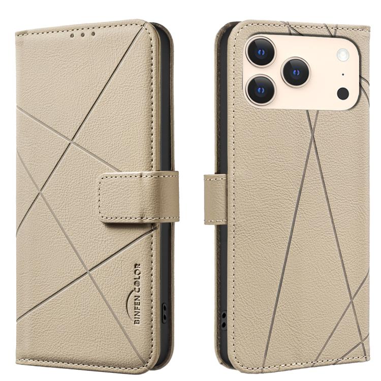 Ốp lưng điện thoại da họa tiết hình học RFID, dành cho iPhone 16e / 17e, dành cho iPhone 17 Pro Max, dành cho iPhone 17 Pro, dành cho iPhone 17, dành cho iPhone Air, dành cho iPhone 16 Pro Max, dành cho iPhone 16 Pro, dành cho iPhone 16 Plus