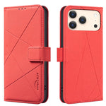 Ốp lưng điện thoại da họa tiết hình học RFID, dành cho iPhone 16e / 17e, dành cho iPhone 17 Pro Max, dành cho iPhone 17 Pro, dành cho iPhone 17, dành cho iPhone Air, dành cho iPhone 16 Pro Max, dành cho iPhone 16 Pro, dành cho iPhone 16 Plus