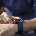 Dây đồng hồ silicone khóa màu đơn sắc nhiều màu, Dành cho Samsung Galaxy Watch Ultra 47mm / Ultra 2025