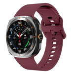 Dây đồng hồ silicone khóa màu đơn sắc nhiều màu, Dành cho Samsung Galaxy Watch Ultra 47mm / Ultra 2025