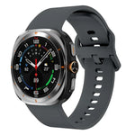 Dây đồng hồ silicone khóa màu đơn sắc nhiều màu, Dành cho Samsung Galaxy Watch Ultra 47mm / Ultra 2025