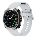 Dây đồng hồ silicone khóa màu đơn sắc nhiều màu, Dành cho Samsung Galaxy Watch Ultra 47mm / Ultra 2025