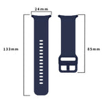 Dây đồng hồ silicone khóa màu đơn sắc nhiều màu, Dành cho Samsung Galaxy Watch Ultra 47mm / Ultra 2025