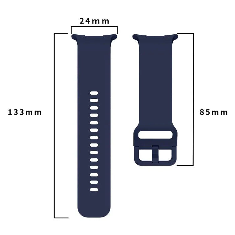 Dây đồng hồ silicone khóa màu đơn sắc nhiều màu, Dành cho Samsung Galaxy Watch Ultra 47mm / Ultra 2025