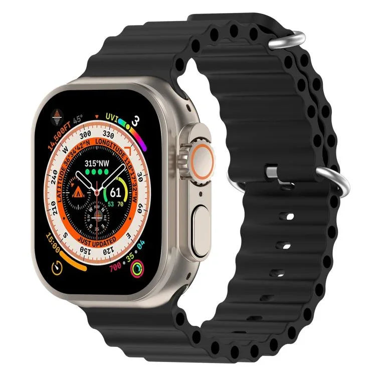 Dây đồng hồ silicone đại dương xDfind, Dành cho Apple Watch 46mm / 49mm / 45mm / 44mm, Dành cho Apple Watch 42mm / 41mm / 40mm / 38mm