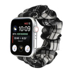 Dây đồng hồ vải phong cách JK Uniform + dây đeo đồng hồ bằng thép không gỉ, dành cho Apple Watch Series 7 45mm / 6 & SE & 5 & 4 44mm / 3 & 2 & 1 42mm, dành cho Apple Watch Series 7 41mm / 6 & SE & 5 & 4 40mm / 3 & 2 & 1 38mm