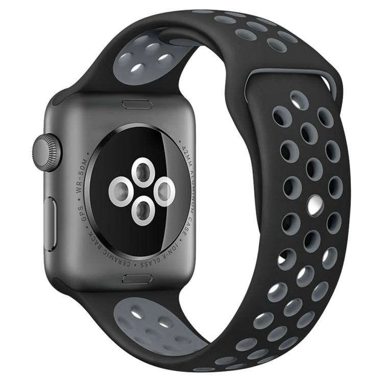 Dây đồng hồ thể thao silicone hai màu xDfind, Dành cho Apple Watch 46mm / 49mm / 45mm / 44mm, Dành cho Apple Watch 42mm / 41mm / 40mm / 38mm