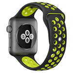 Dây đồng hồ thể thao silicone hai màu xDfind, Dành cho Apple Watch 46mm / 49mm / 45mm / 44mm, Dành cho Apple Watch 42mm / 41mm / 40mm / 38mm