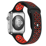 Dây đồng hồ thể thao silicone hai màu xDfind, Dành cho Apple Watch 46mm / 49mm / 45mm / 44mm, Dành cho Apple Watch 42mm / 41mm / 40mm / 38mm