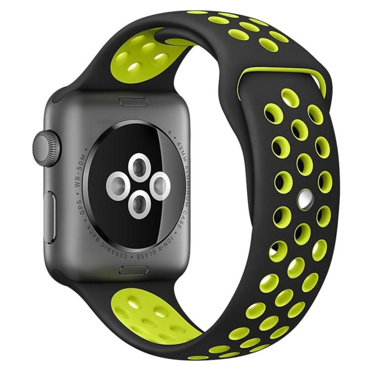 Dây đồng hồ thể thao silicone hai màu xDfind, Dành cho Apple Watch 46mm / 49mm / 45mm / 44mm, Dành cho Apple Watch 42mm / 41mm / 40mm / 38mm