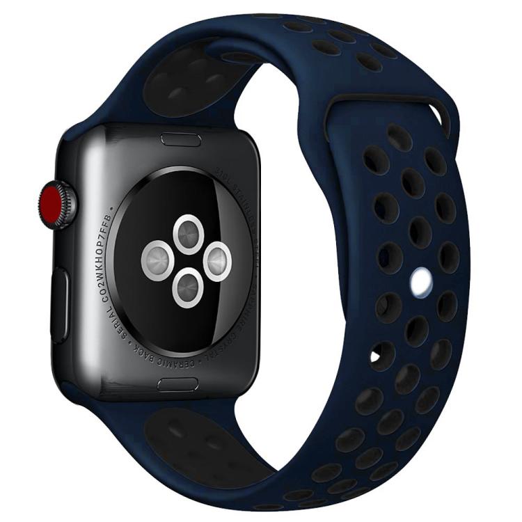 Dây đồng hồ thể thao silicone hai màu xDfind, Dành cho Apple Watch 46mm / 49mm / 45mm / 44mm, Dành cho Apple Watch 42mm / 41mm / 40mm / 38mm