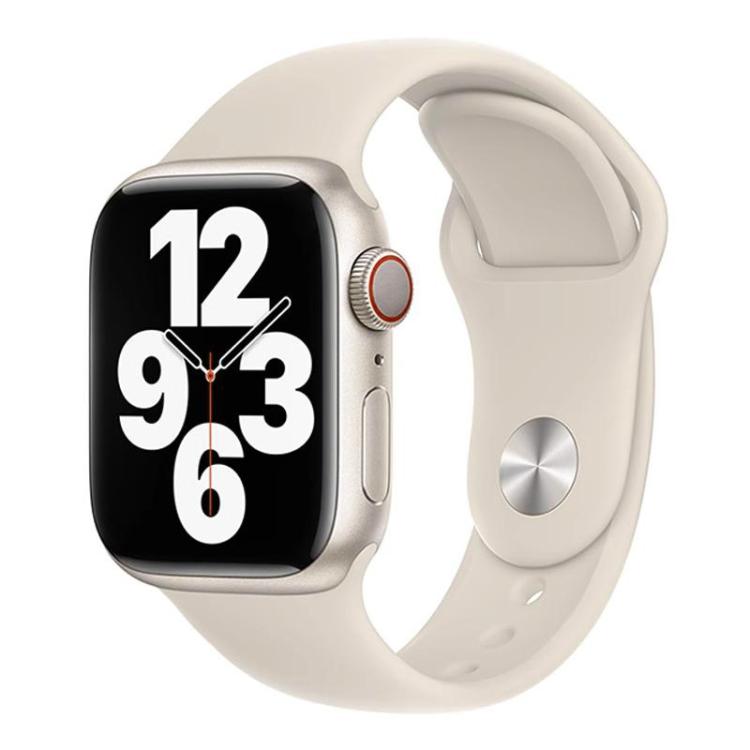 Dây đồng hồ thể thao silicone màu trơn xDfind, Dành cho Apple Watch 46mm / 49mm / 45mm / 44mm, Dành cho Apple Watch 42mm / 41mm / 40mm / 38mm