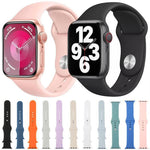 Dây đồng hồ thể thao silicone màu trơn xDfind, Dành cho Apple Watch 46mm / 49mm / 45mm / 44mm, Dành cho Apple Watch 42mm / 41mm / 40mm / 38mm