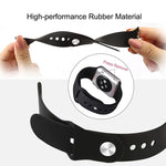 Dây đồng hồ thể thao silicone màu trơn xDfind, Dành cho Apple Watch 46mm / 49mm / 45mm / 44mm, Dành cho Apple Watch 42mm / 41mm / 40mm / 38mm