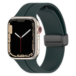 Dây đồng hồ silicone khóa từ tính màu trơn xDfind, Dành cho Apple Watch 46mm / 49mm / 45mm / 44mm, Dành cho Apple Watch 42mm / 41mm / 40mm / 38mm
