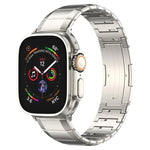 Dây đồng hồ khóa titan nguyên chất một hạt, Dành cho Apple Watch 46mm / 49mm / 45mm / 44mm, Dành cho Apple Watch 42mm / 41mm / 40mm / 38mm