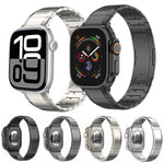 Dây đồng hồ khóa titan nguyên chất một hạt, Dành cho Apple Watch 46mm / 49mm / 45mm / 44mm, Dành cho Apple Watch 42mm / 41mm / 40mm / 38mm
