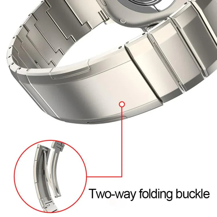 Dây đồng hồ khóa titan nguyên chất một hạt, Dành cho Apple Watch 46mm / 49mm / 45mm / 44mm, Dành cho Apple Watch 42mm / 41mm / 40mm / 38mm