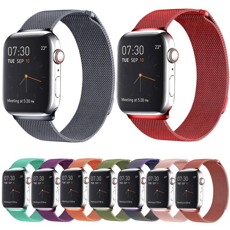 Dây đồng hồ kim loại từ tính vòng Milanese xDfind, Dành cho Apple Watch 46mm / 49mm / 45mm / 44mm, Dành cho Apple Watch 42mm / 41mm / 40mm / 38mm