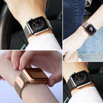 Dây đồng hồ kim loại từ tính vòng Milanese xDfind, Dành cho Apple Watch 46mm / 49mm / 45mm / 44mm, Dành cho Apple Watch 42mm / 41mm / 40mm / 38mm