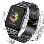 Dây đồng hồ thép không gỉ khóa gập ba hạt xDfind, Dành cho Apple Watch 46mm / 49mm / 45mm / 44mm, Dành cho Apple Watch 42mm / 41mm / 40mm / 38mm