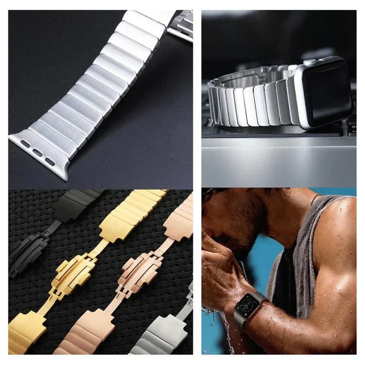 Dây đồng hồ thép không gỉ một hạt xDfind, Dành cho Apple Watch 46mm / 49mm / 45mm / 44mm, Dành cho Apple Watch 42mm / 41mm / 40mm / 38mm