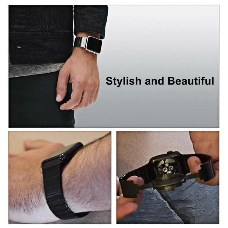 Dây đồng hồ thép không gỉ một hạt xDfind, Dành cho Apple Watch 46mm / 49mm / 45mm / 44mm, Dành cho Apple Watch 42mm / 41mm / 40mm / 38mm