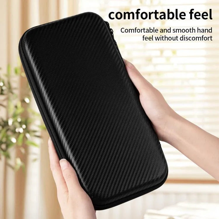 Túi Lưu Trữ Chống Sốc Toàn Bộ Sợi Carbon Cho Nintendo Switch 2