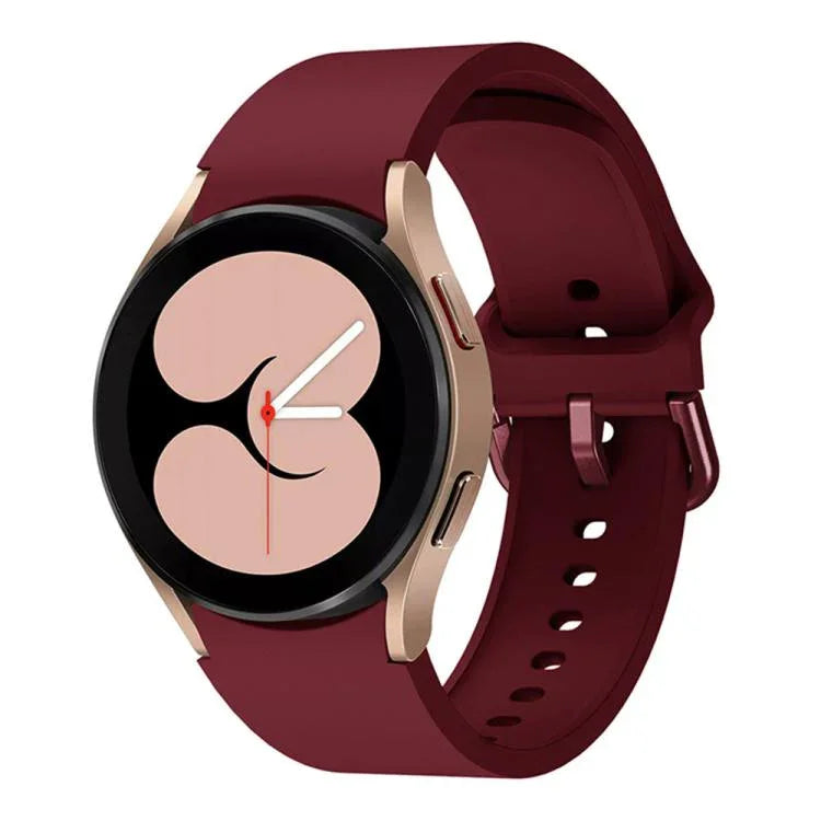 Dây đồng hồ silicone màu trơn nhiều màu khóa nhanh xDfind, Dành cho Samsung Galaxy Watch7 / Watch FE 40mm, Dành cho Samsung Galaxy Watch6 / Watch6 Classic, Dành cho Samsung Galaxy Watch5 / Watch5 Pro, Dành cho Samsung Galaxy Watch4 / Watch4 Classic