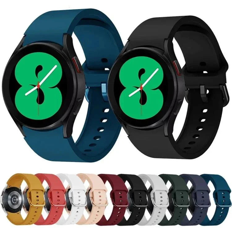Dây đồng hồ silicone màu trơn nhiều màu khóa nhanh xDfind, Dành cho Samsung Galaxy Watch7 / Watch FE 40mm, Dành cho Samsung Galaxy Watch6 / Watch6 Classic, Dành cho Samsung Galaxy Watch5 / Watch5 Pro, Dành cho Samsung Galaxy Watch4 / Watch4 Classic
