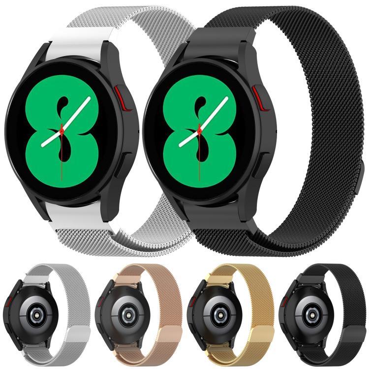 Dây đồng hồ thép không gỉ tháo nhanh nam châm Milan xDfind, Dành cho Samsung Galaxy Watch7 / FE / 6 / 5 / 4